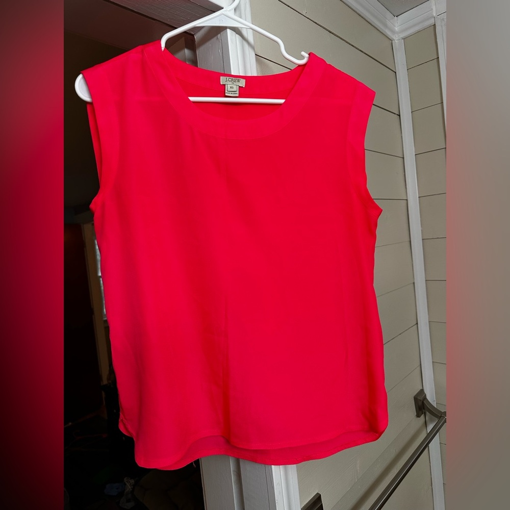 Sleeveless Pink Top